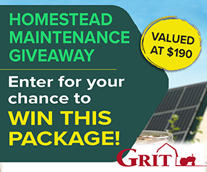 Homestead Maintenance Giveaway